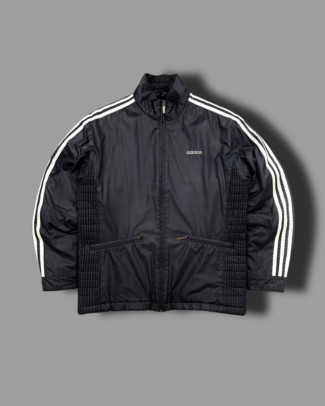 아디다스 올드스쿨 리니어 바이커 자켓 L 상품이미지4