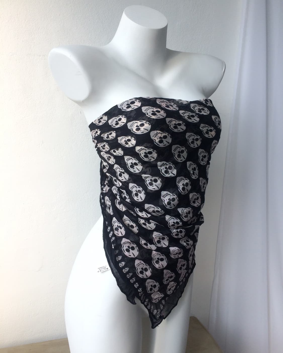 skull pattern scarf 상품이미지4