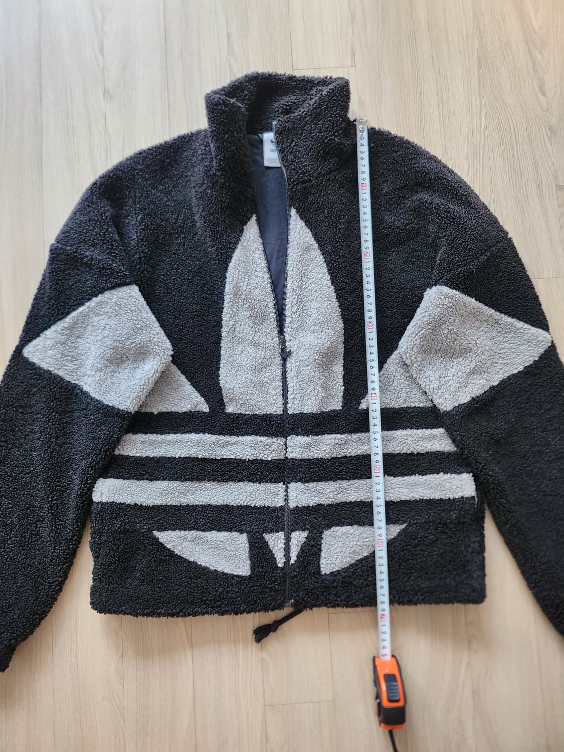 아디다스 빅로고뽀글이자켓(M 상품이미지5