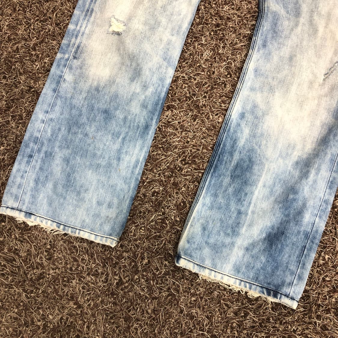 디젤 Timmen 디스 워싱 데님 팬츠 상품이미지3