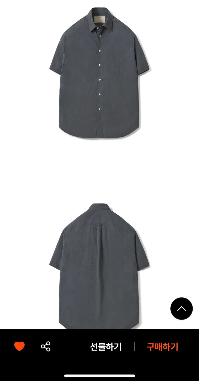 포터리 반팔셔츠 2사이즈 딥레이크 상품이미지4