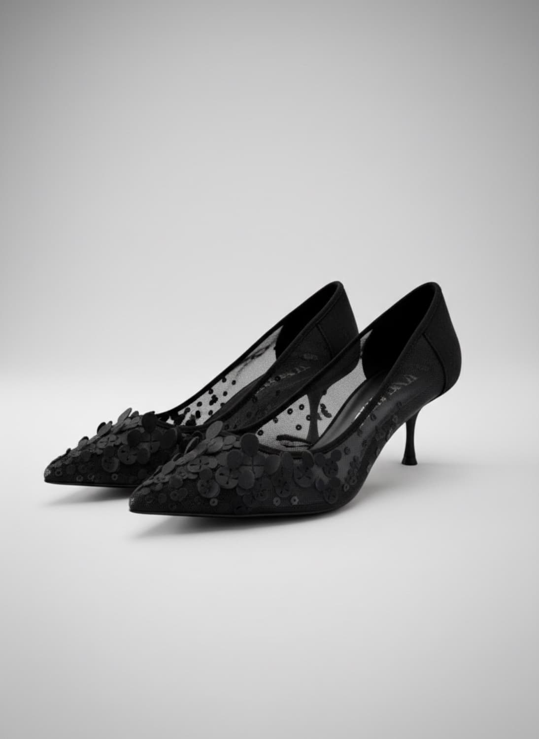 39/ 자라 zara 미키마우스 모티브 힐 구두  상품이미지1