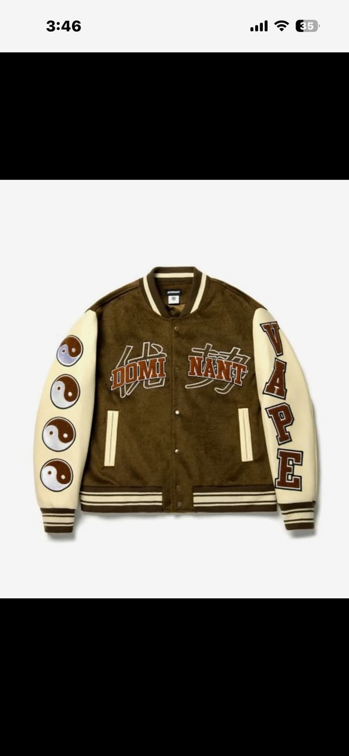 도미넌트 바시티 자켓 m 상품이미지1