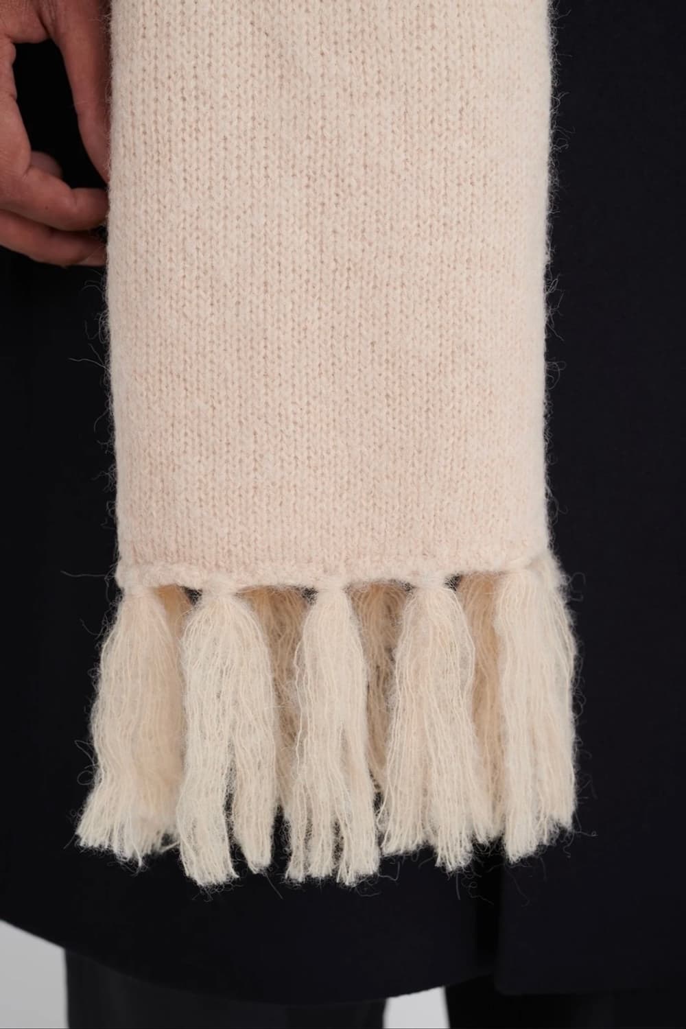 아워레가시/ 니트 머플러 카멜 퍼지 알파카/ Free 상품이미지7