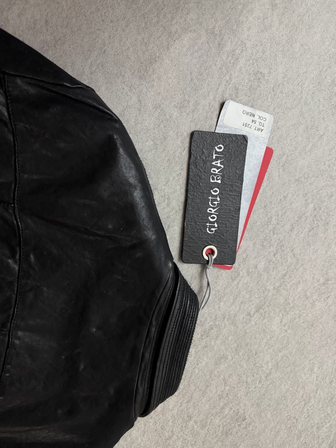 조르지오 브라토 레더자켓 상품이미지9