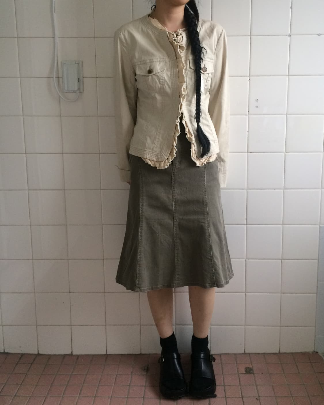 Line detail jacket 상품이미지8