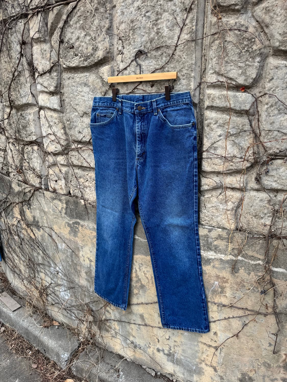 90s lee 빈티지 202-0389 부츠컷 워싱 데님 팬츠 517 상품이미지3