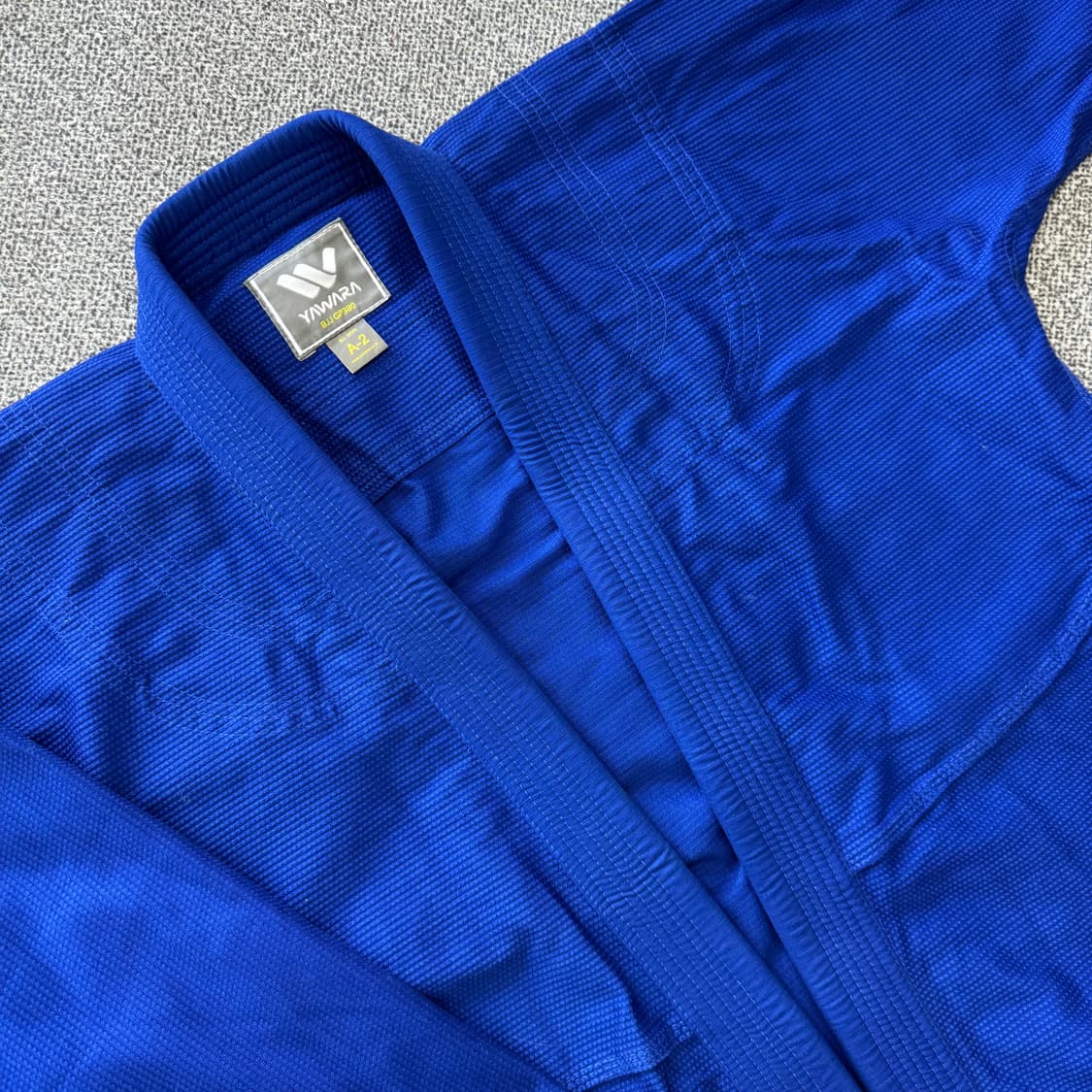 야와라 A-2 사이즈 파란색 주짓수 도복상의 상품이미지2