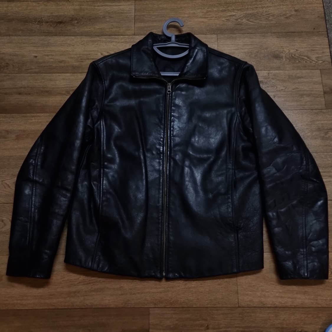 올드갭 하이넥 레더 자켓 s 상품이미지2