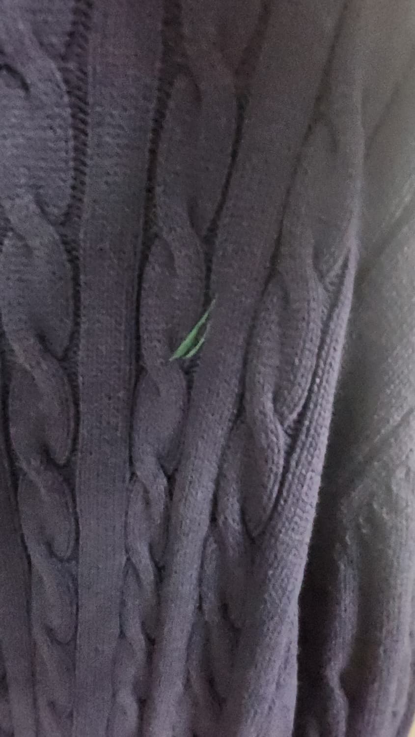 노티카 케이블 네이비 니트 L 상품이미지3