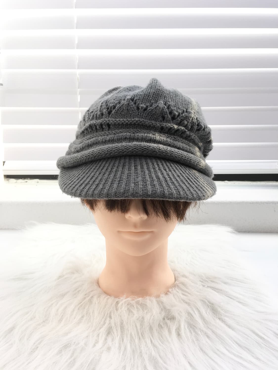 ca4la knit drape cap 상품이미지3