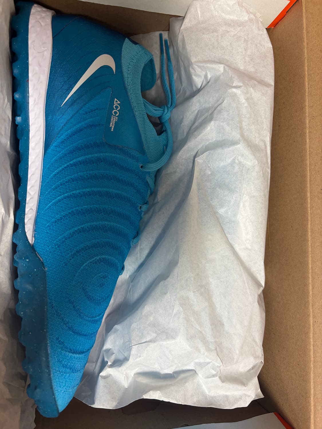 나이키 팬텀 GX 2 프로 TF 블루 퓨리 화이트(새상품) 상품이미지1