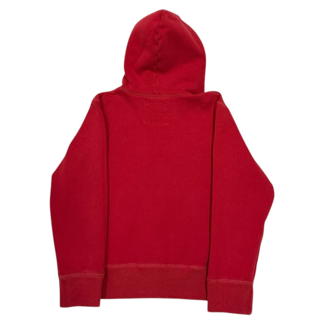 아베크롬비 빈티지 Y2K 딱붙핏 기모 후드티 레드 M 상품이미지3