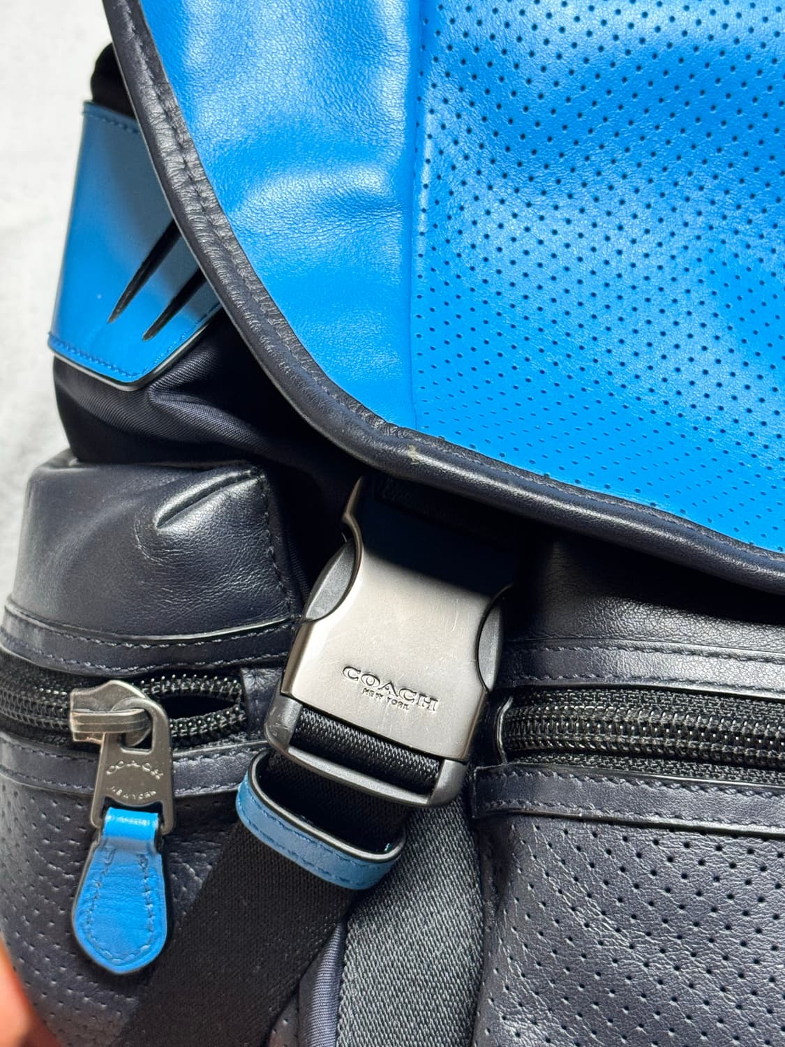 코치 뉴욕 레더 백팩(정품) 상품이미지4