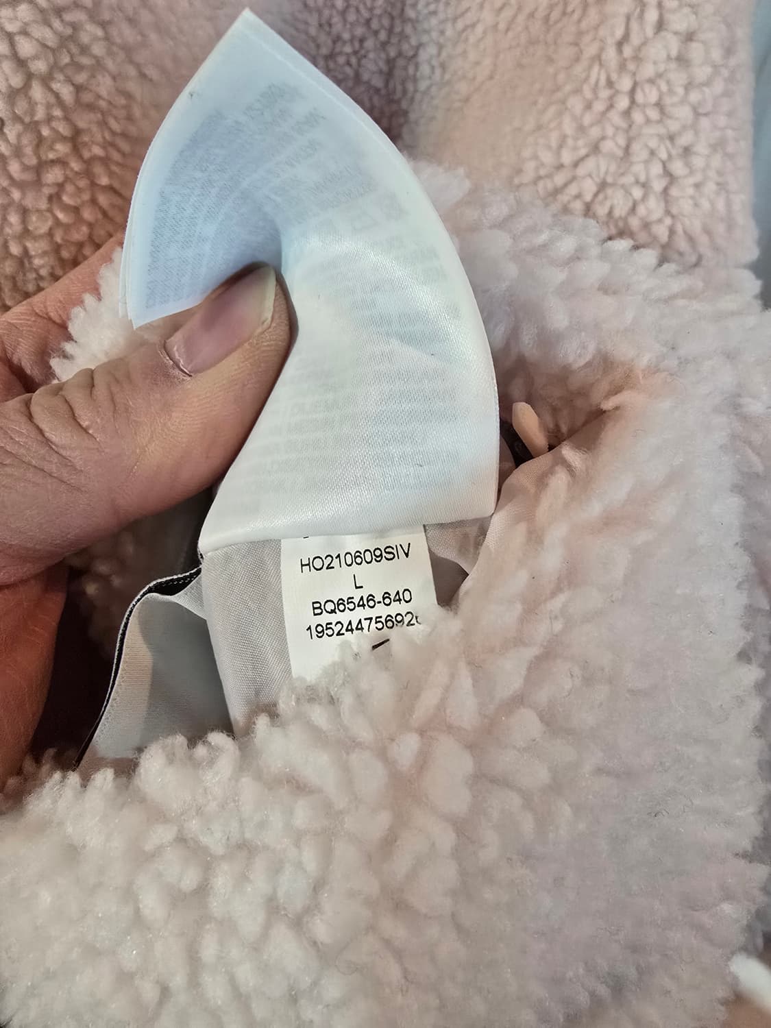 나이키 리버시블 오버핏 뽀글이자켓  상품이미지7