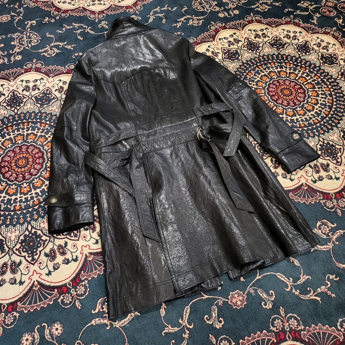 레더 롱 자켓 (66) 상품이미지6