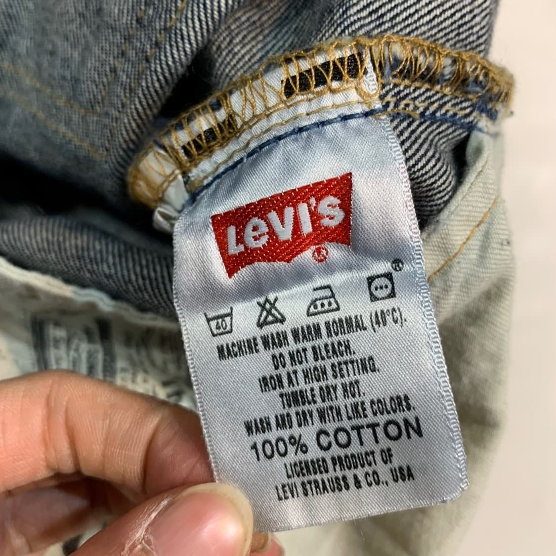 리바이스 501 데님팬츠 상품이미지8