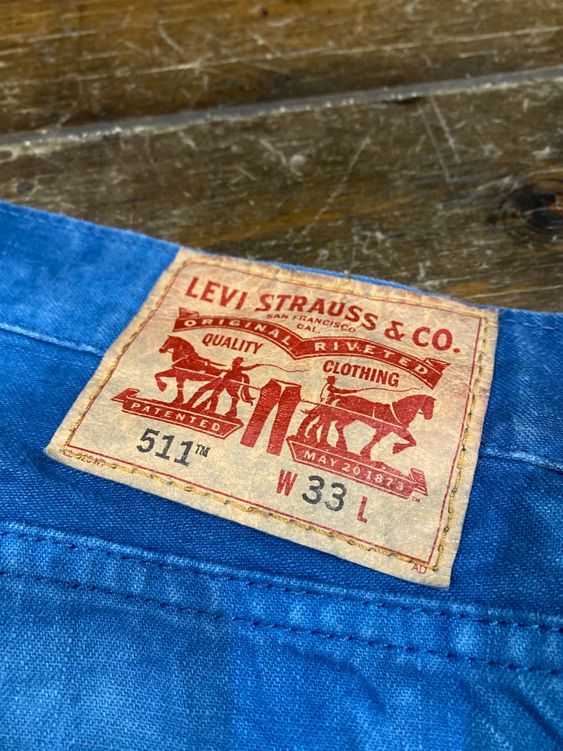 Levi’s 511 리바이스 511 타이다이 팬츠 28 상품이미지4