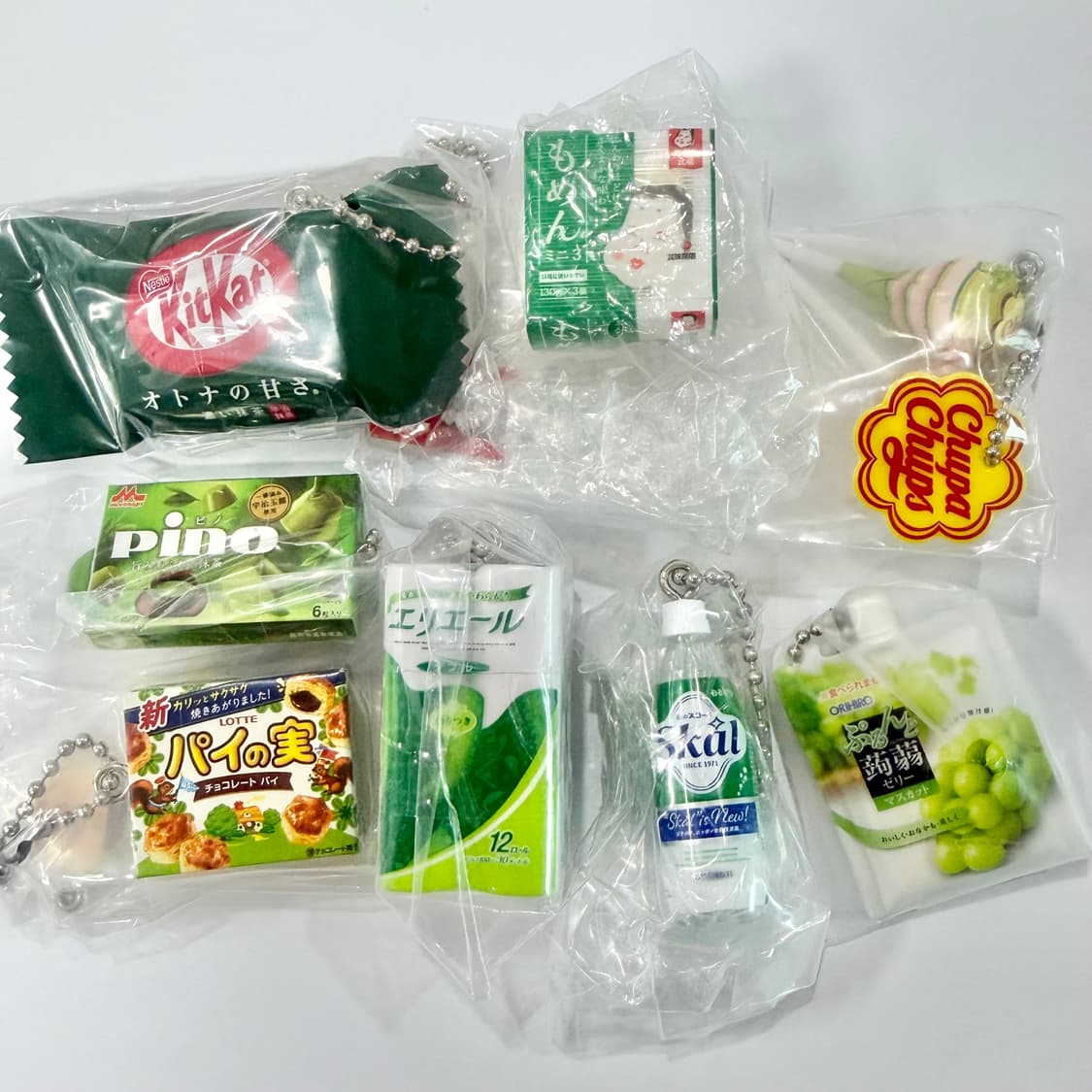 초록 가챠  8개 일괄 상품이미지1