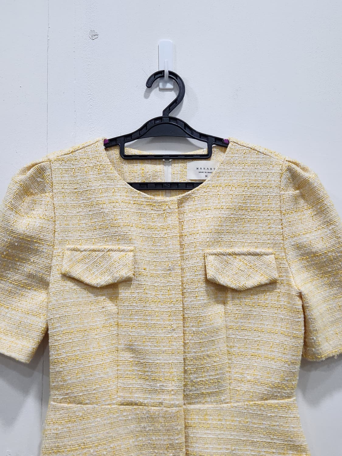 [M] MARANT 마랑 트위드 반팔 원피스 하객룩 오피스룩 상품이미지2