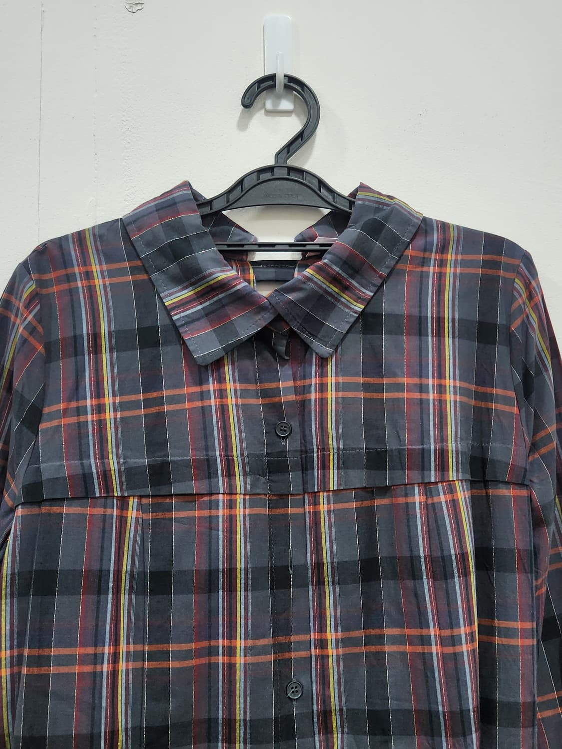 [55] 숲 Soup 롱 플레어 셔츠 원피스 55사이즈 상품이미지3