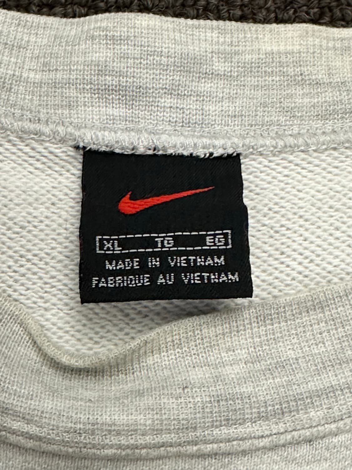 XL)Nike vintage 그레이 스웻셔츠 상품이미지3