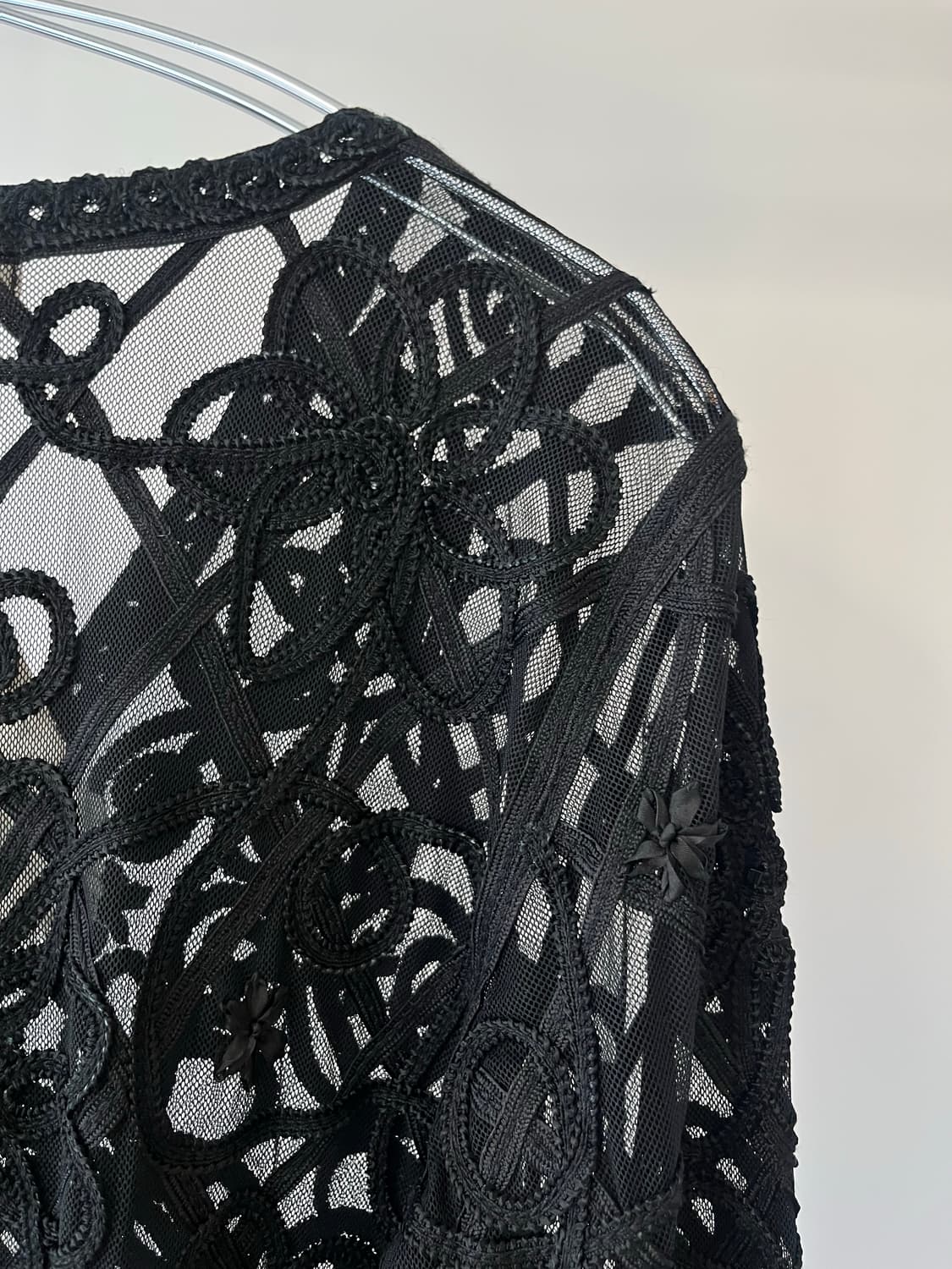 Lita Marino sheer embroidery jacket  상품이미지6