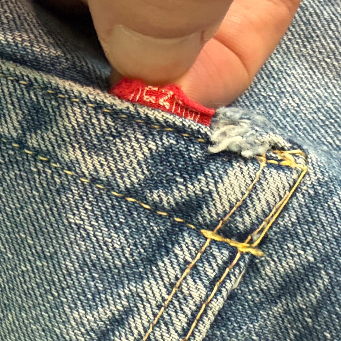 웨어하우스 세컨핸드 66 모델 불명 1100 실측 34인치 상품이미지8