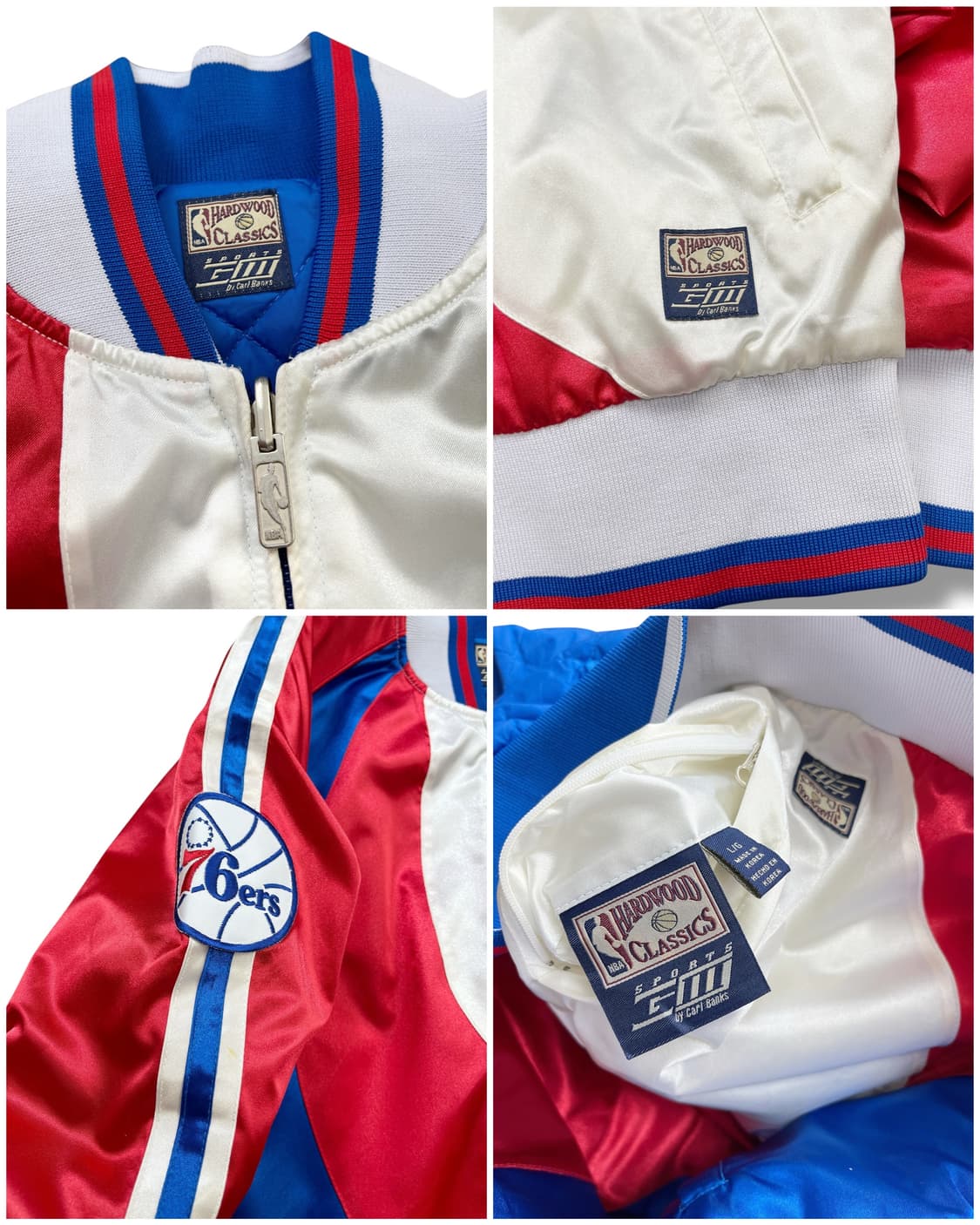 NBA 00s 리버시블 여성용 사틴 스타디움 자켓  상품이미지7