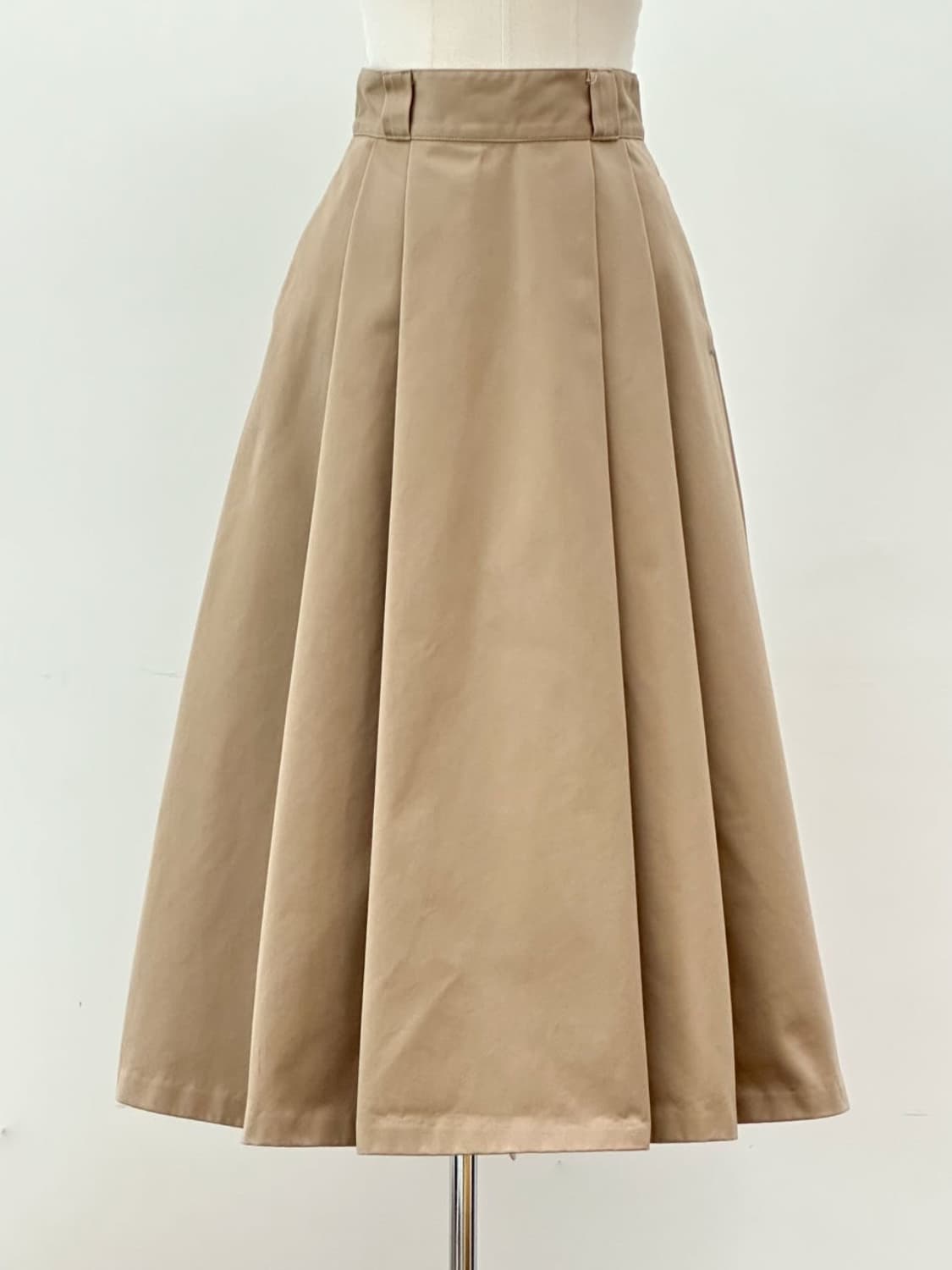 danton / 단톤 플리츠 스커트 딥베이지 상품이미지7