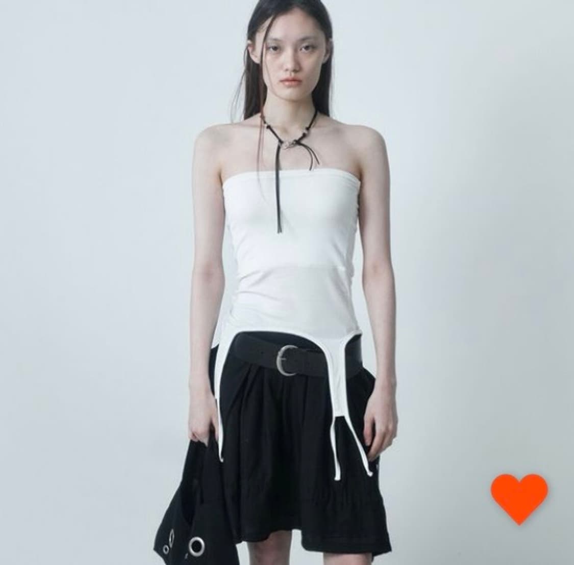 세릭 TENCEL GARTER TOP SKIRT  상품이미지1