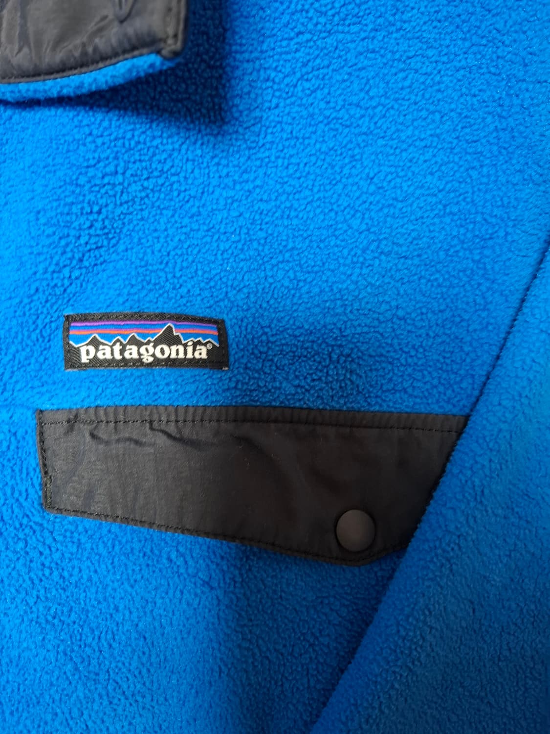 XL 파타고니아 블루 신칠라 플리스 풀오버 상품이미지2