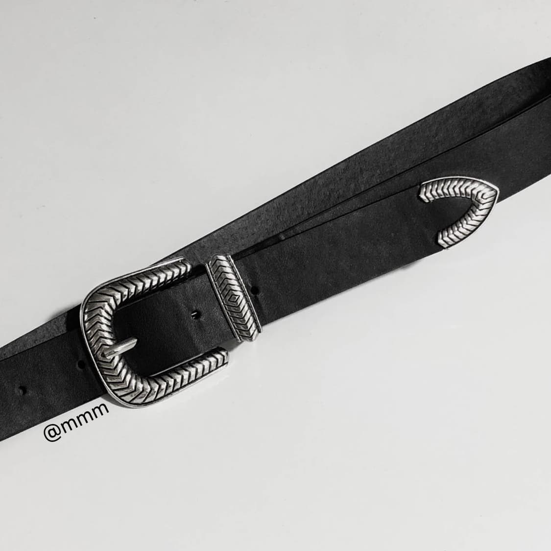 [Unisex] 롬 웨스턴 스터드 벨트 상품이미지2