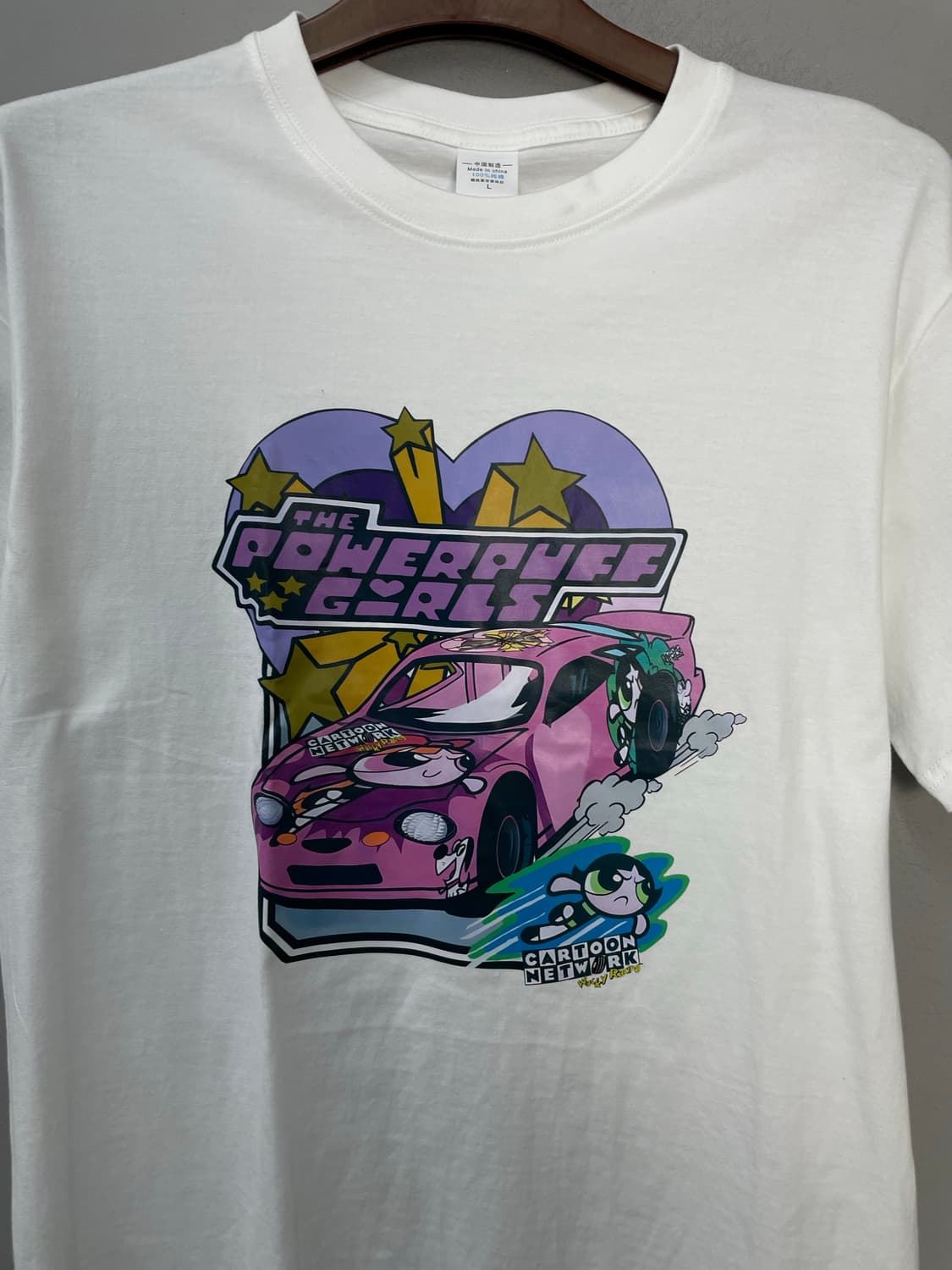 빈티지 파워퍼프걸 프린팅 반팔 H1113 상품이미지4