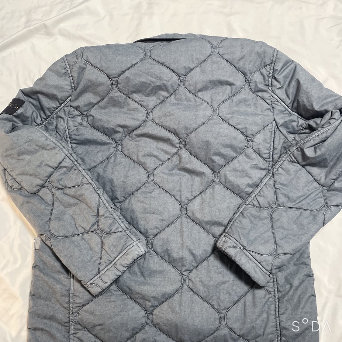 스톤아일랜드 퀼팅 자켓 그레이 L 상품이미지9