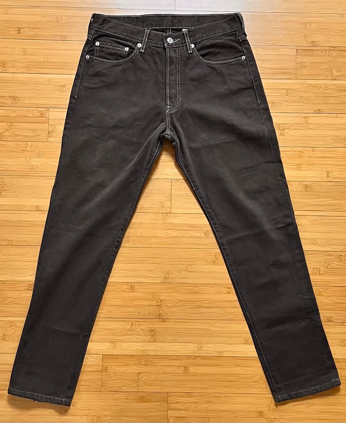 리바이스 501 브라운진 데님팬츠 W32 L30 상품이미지2