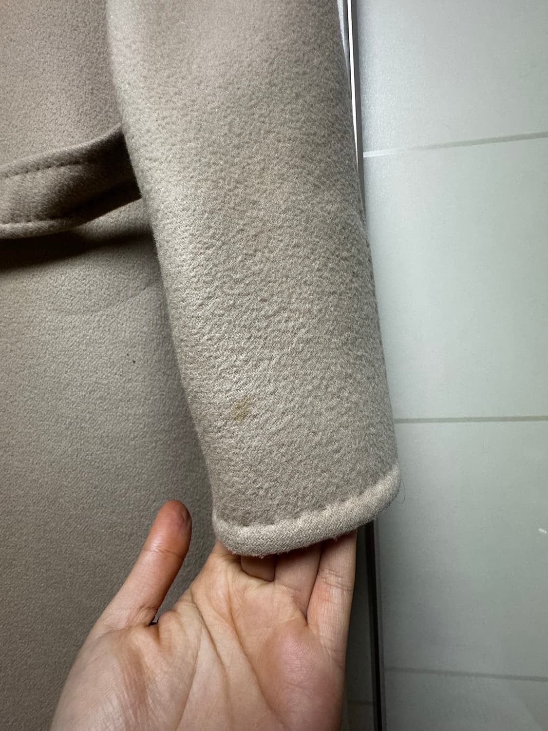 언더스탠딩 호시 코트(베이지) 상품이미지5