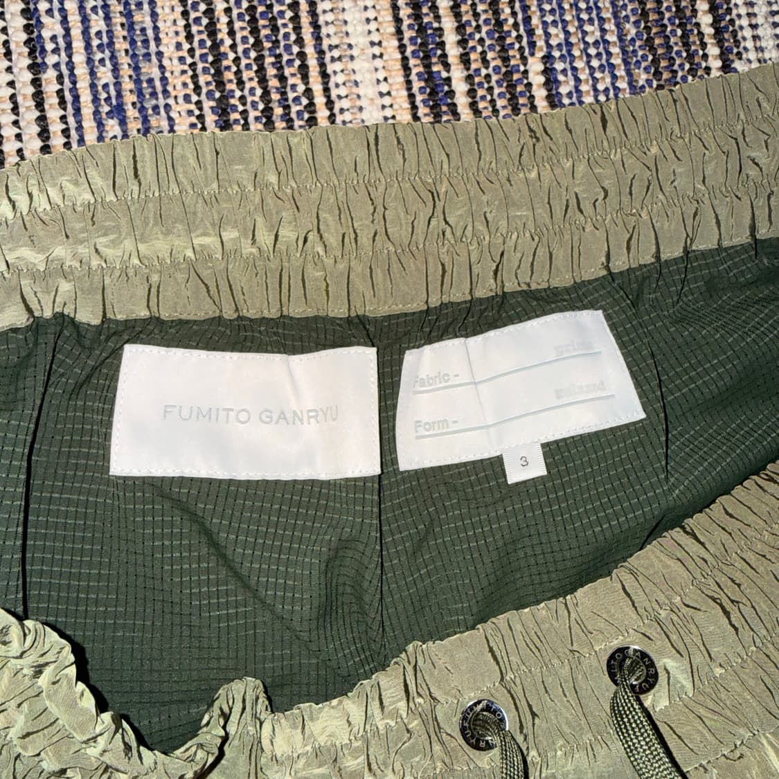 후미토 간류 나일론 와이드 팬츠 상품이미지6