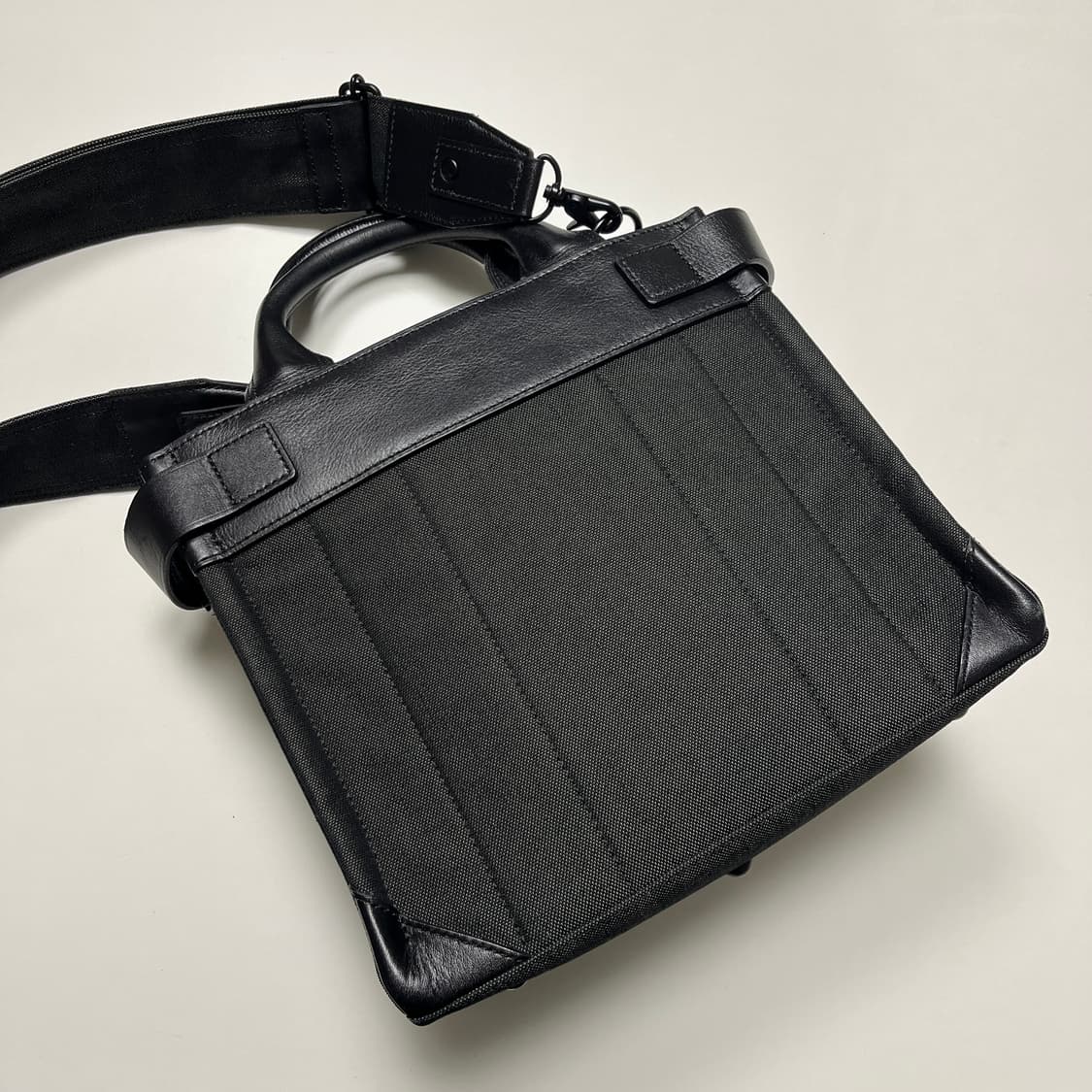 포터 포크 투웨이 토트백 (S) 블랙 상품이미지5