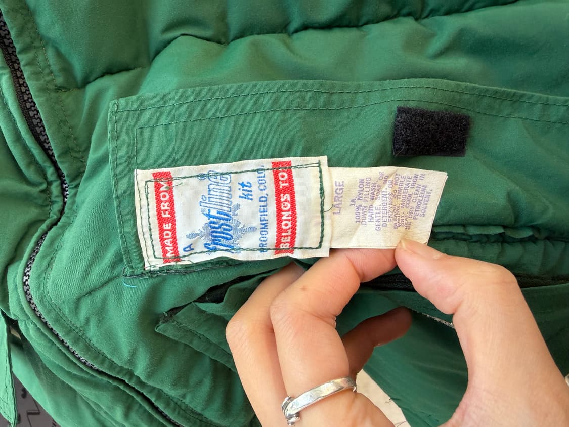 A frost line down vest 상품이미지2