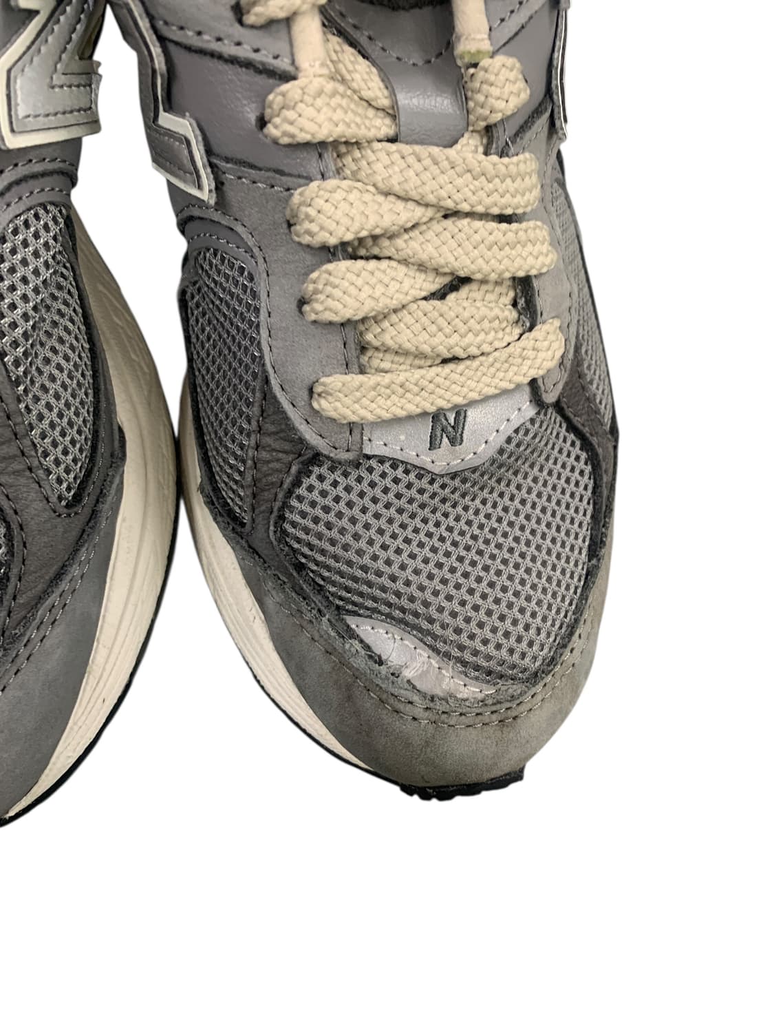 뉴발란스 2002R 프리미엄 스니커즈 빈티지 그레이 245 상품이미지7