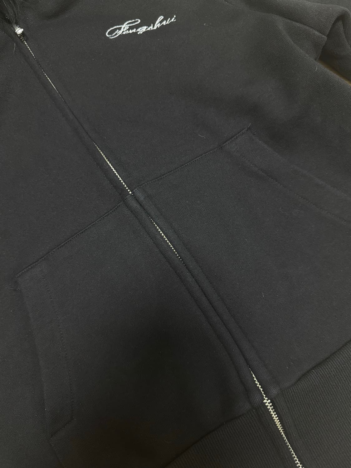 펑쉐이 후드집업 블랙 1 상품이미지6