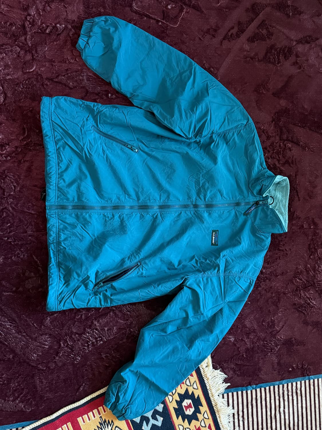 [L] L.L.Bean warm up jaket made in USA 상품이미지4