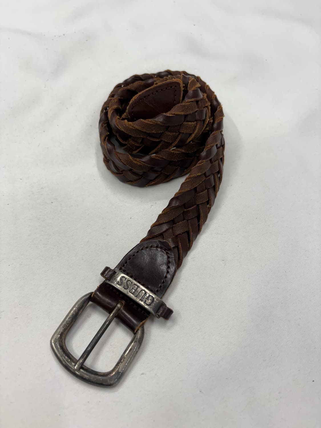 GUESS 게스 꽈베기 위빙 벨트 상품이미지1