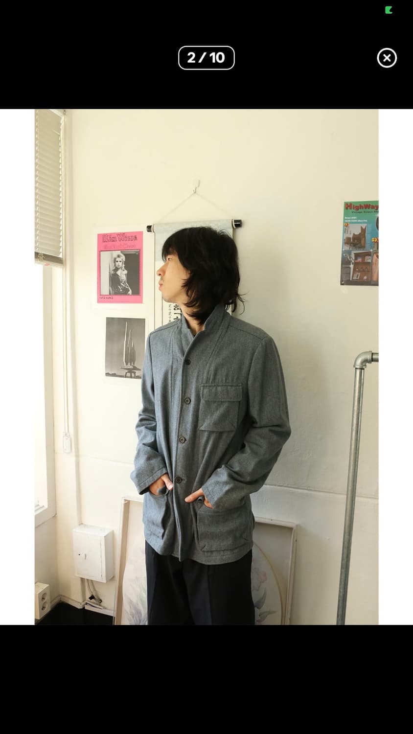 (급처) Dries Van Noten Wool Blazer Jacket 상품이미지3