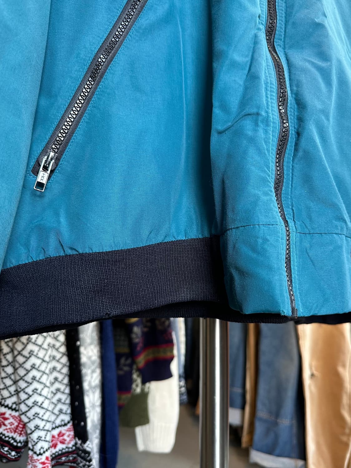 엘엘빈 나일론 후리스 윔업 트랙 자켓 상품이미지6