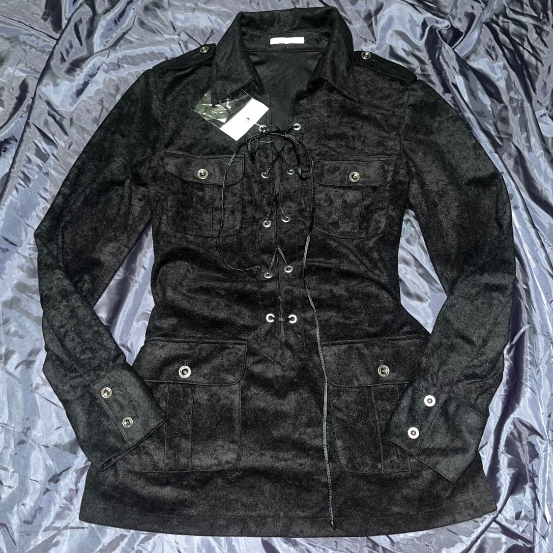 Y2k 아일렛 탑 상품이미지1