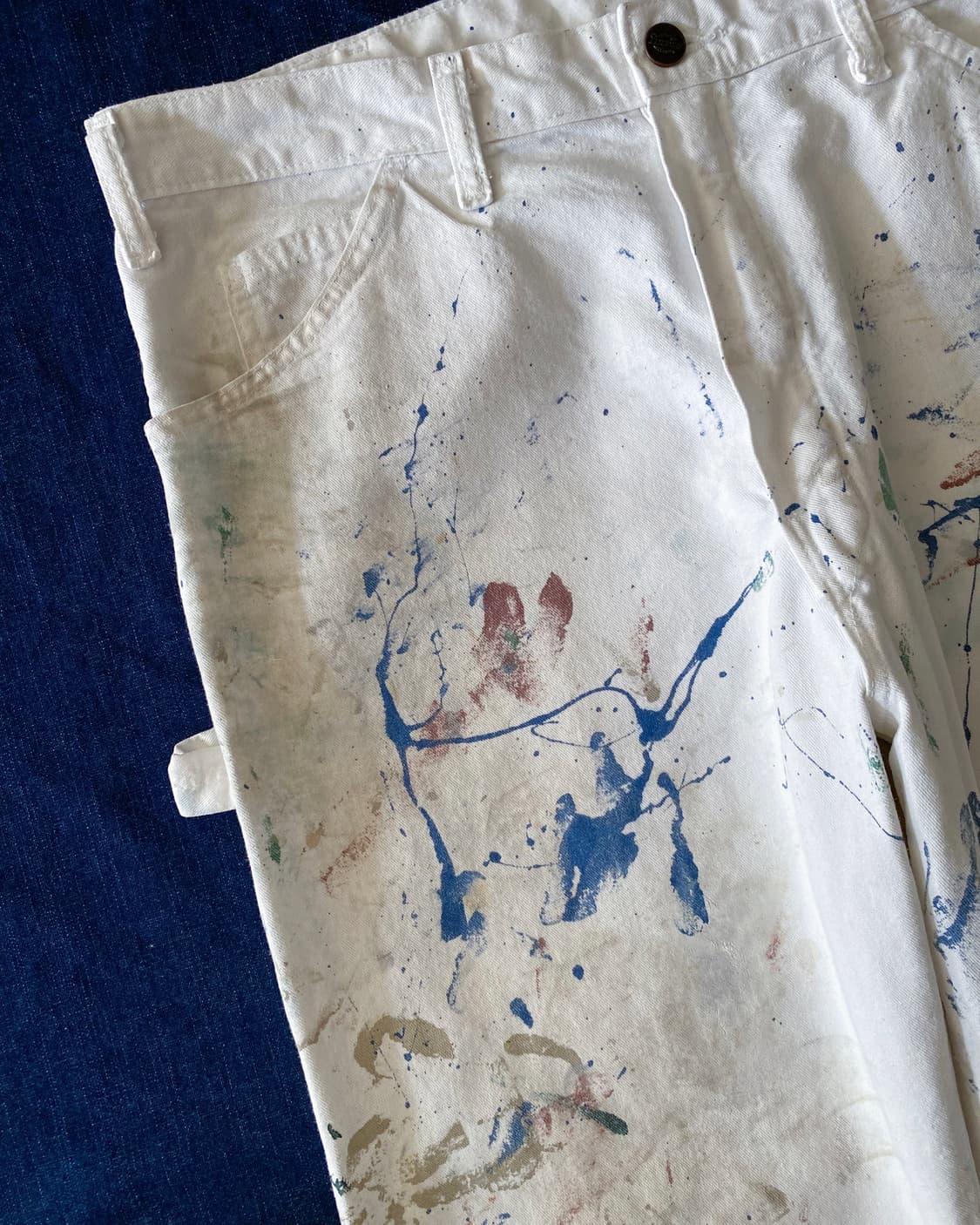 디키즈 화이트 카펜터 페인터 워크 팬츠 YC-028 상품이미지3