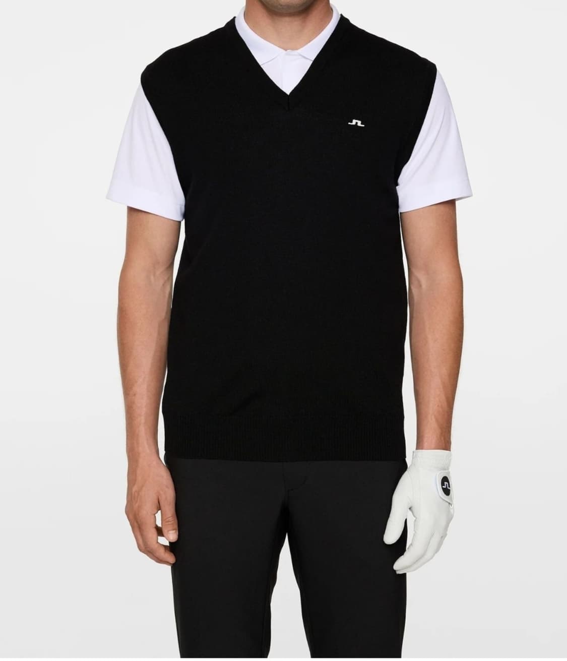 제이린드버그 골프 니트 베스트 블랙 M 상품이미지1