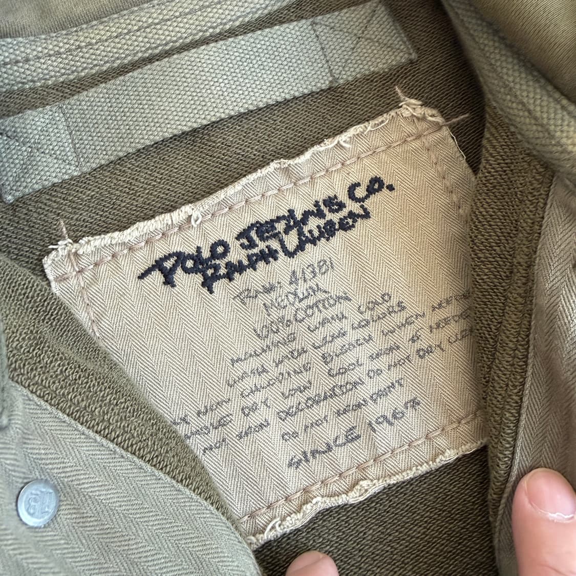 Polo Jeans 폴로 진스 컴퍼니 코튼 유틸리티 트러커 자켓 상품이미지8